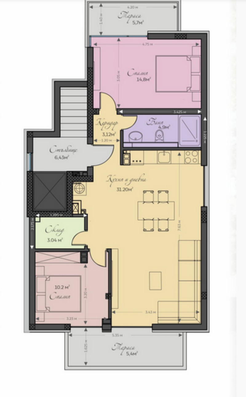 À vendre  2 chambres Sofia , Malinova dolina , 125 m² | 13152157 - image [17]