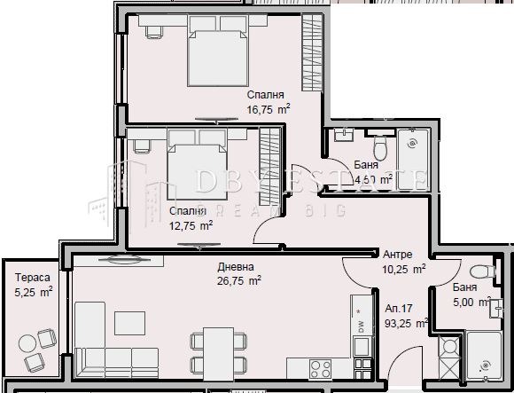 Продава 3-СТАЕН, гр. Пловдив, Гагарин, снимка 2 - Апартаменти - 55755811