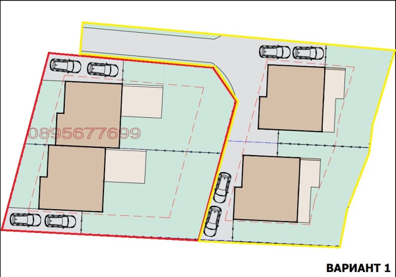 Satılık  Komplo Varna , Zvezdica , 800 metrekare | 46390909 - görüntü [3]