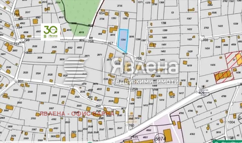 Продава ПАРЦЕЛ, гр. Варна, м-т Боровец - север, снимка 3 - Парцели - 53612360