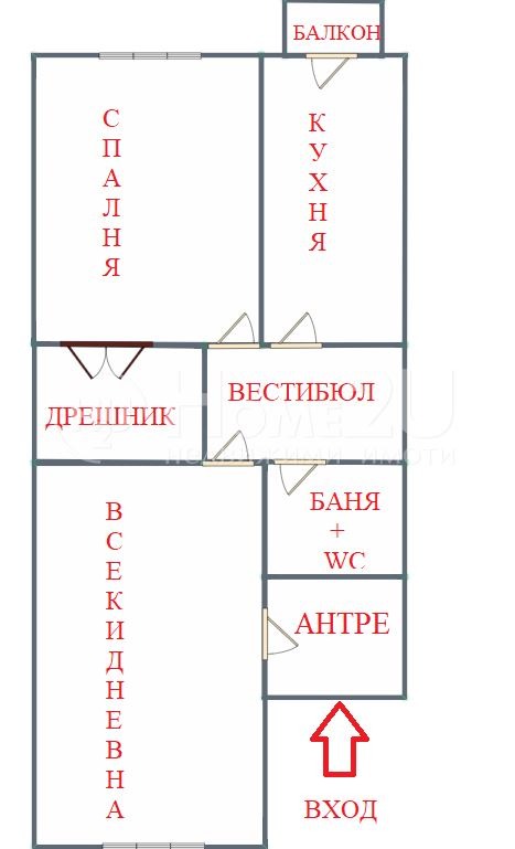 Продава 2-СТАЕН, гр. София, Център, снимка 8 - Aпартаменти - 49451056