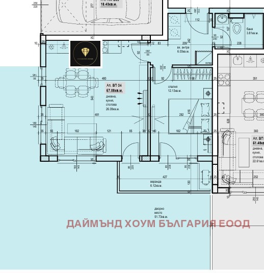 Προς πώληση  1 υπνοδωμάτιο Πλοβδηβ , Οστρομηλα , 127 τ.μ | 53279931 - εικόνα [4]