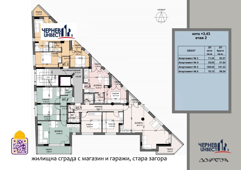 Продава 3-СТАЕН, гр. Стара Загора, Била, снимка 1 - Aпартаменти - 49281396