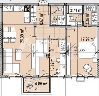 En venta  2 dormitorios Sofia , Manastirski livadi , 119 metros cuadrados | 36639787