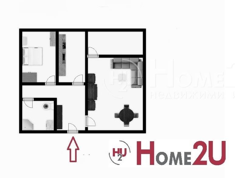 Продава 2-СТАЕН, гр. Пловдив, Тракия, снимка 5 - Апартаменти - 53083260