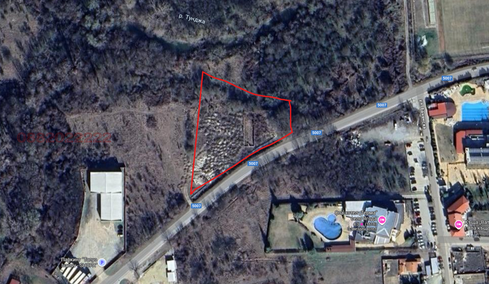 Продава ПАРЦЕЛ, с. Ягода, област Стара Загора