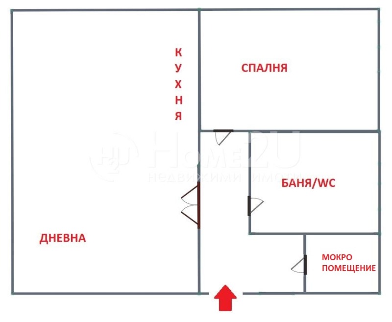 Продава  1 Schlafzimmer Sofia , Iwan Wazow , 52 кв.м | 43216831 - изображение [2]