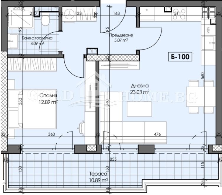 Продава 2-СТАЕН, гр. Пловдив, Гагарин, снимка 10 - Aпартаменти - 49356827