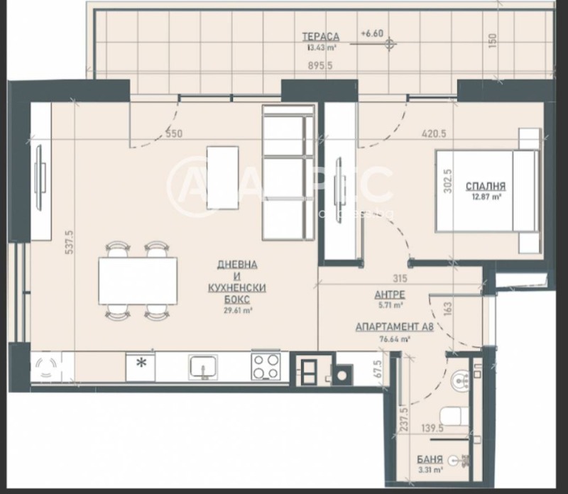 Продава 2-СТАЕН, град София, Бояна • 191478 € / 374498.42 лв. • 38261111 1