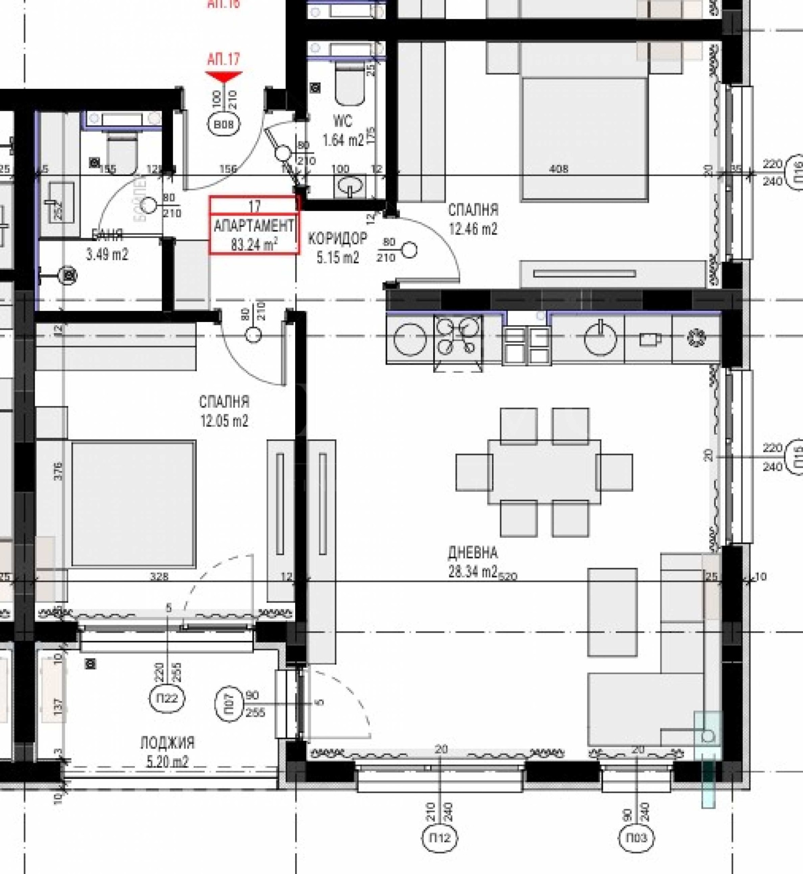 Продава 3-СТАЕН, гр. София, Малинова долина, снимка 3 - Апартаменти - 53431771