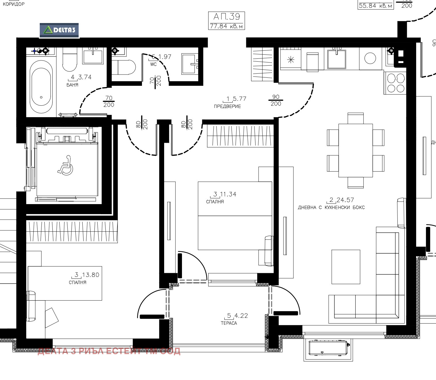 Продава 3-СТАЕН, гр. София, Малинова долина, снимка 2 - Апартаменти - 55145586