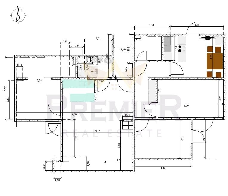 En venta  3+ dormitorios Sofia , Manastirski livadi , 180 metros cuadrados | 80568946 - imagen [2]