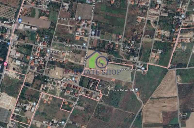 For Sale  Plot Plovdiv , Belomorski , 305 sq.m | 74519944