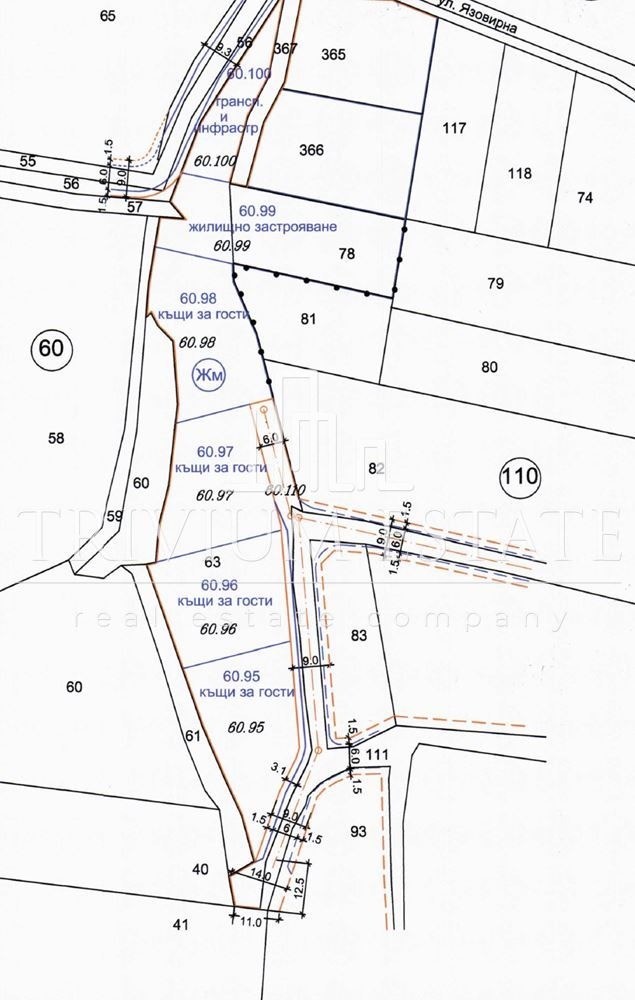 Продава ПАРЦЕЛ, с. Марково, област Пловдив, снимка 5 - Парцели - 53021107