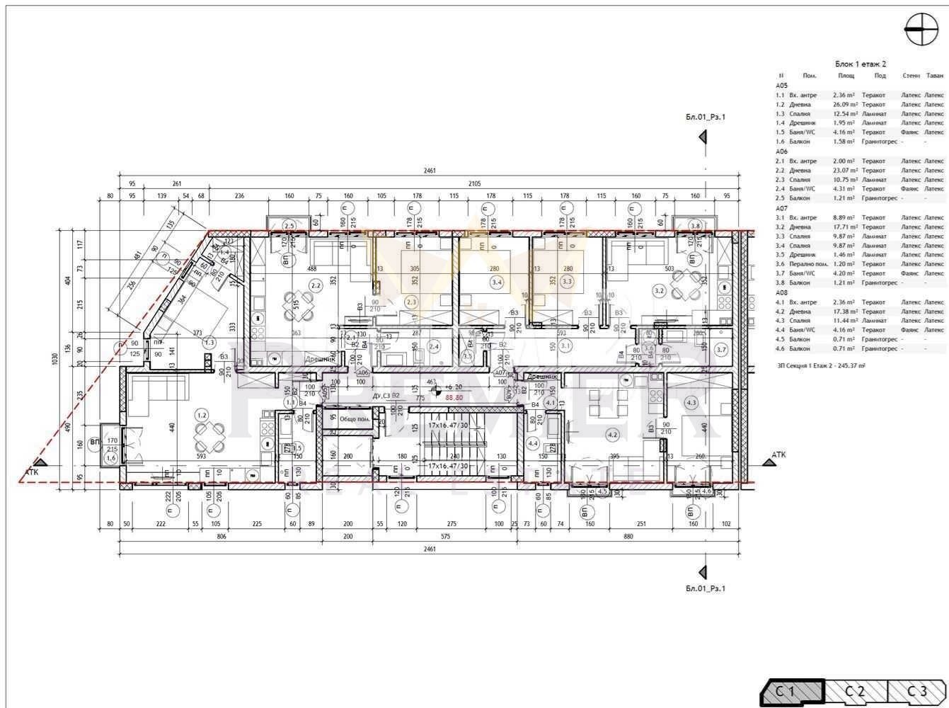 Продава 2-СТАЕН, гр. Варна, Кайсиева градина, снимка 3 - Апартаменти - 54998739