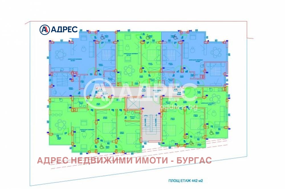 Продава 3-СТАЕН, гр. Бургас, Славейков, снимка 3 - Апартаменти - 54029764