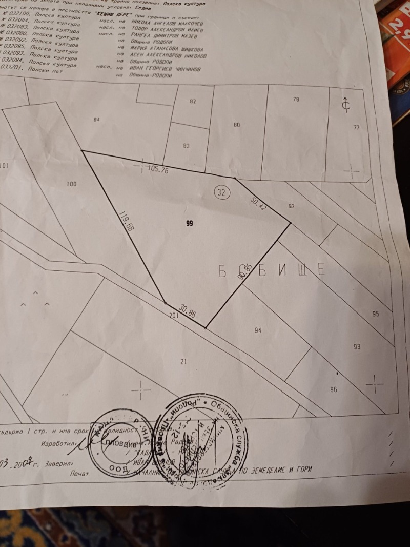 Продава  Парцел област Пловдив , с. Първенец , 8819 кв.м | 20320226