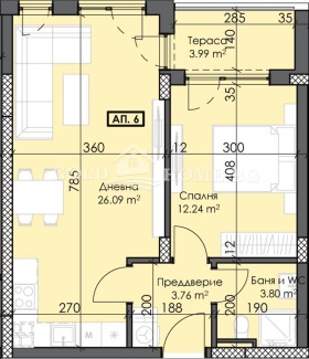 1 спальня Тракия, Пловдив 5