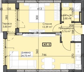 2-стаен град Пловдив, Тракия 4