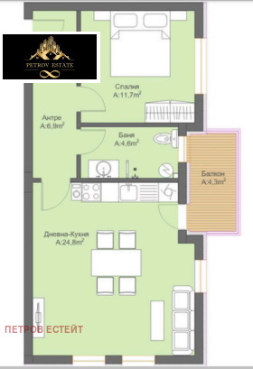 3-СТАЕН, 96 m2