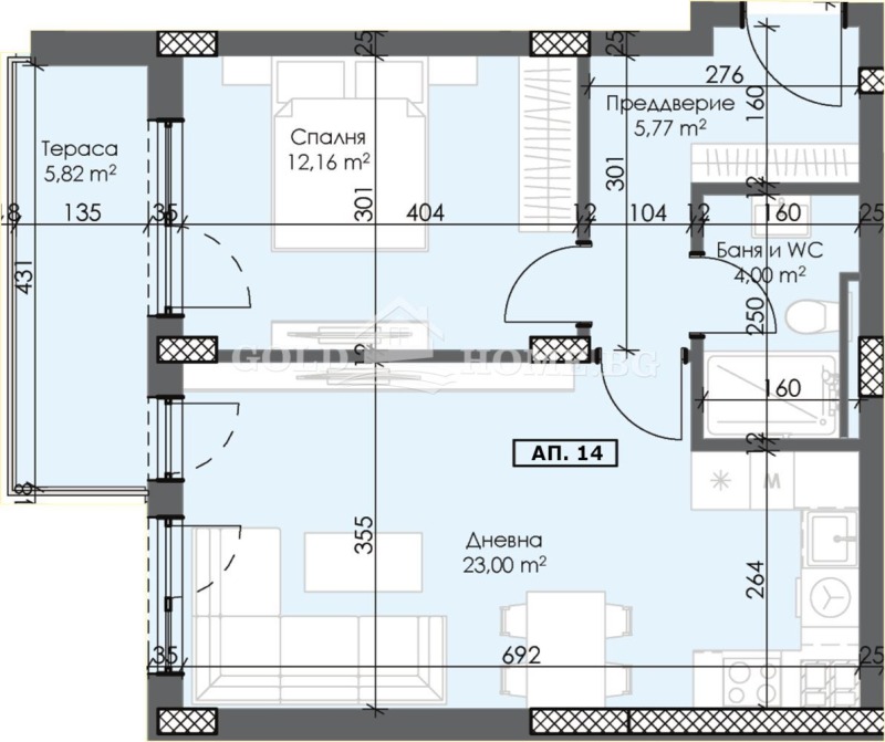 Продава  2-стаен град Пловдив , Тракия , 71 кв.м | 92204504 - изображение [8]