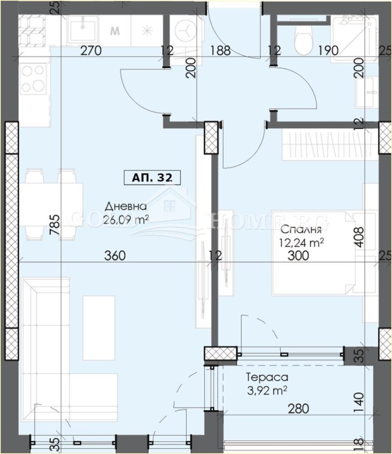 Продава  2-стаен град Пловдив , Тракия , 71 кв.м | 92204504 - изображение [7]