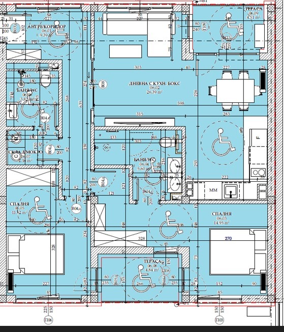 Продава 3-СТАЕН, гр. Бургас, Зорница, снимка 2 - Aпартаменти - 48137924