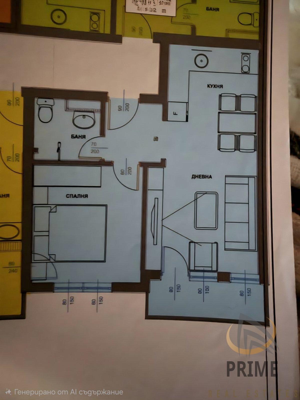 Продава 2-СТАЕН, гр. Бургас, Братя Миладинови, снимка 2 - Апартаменти - 53735796