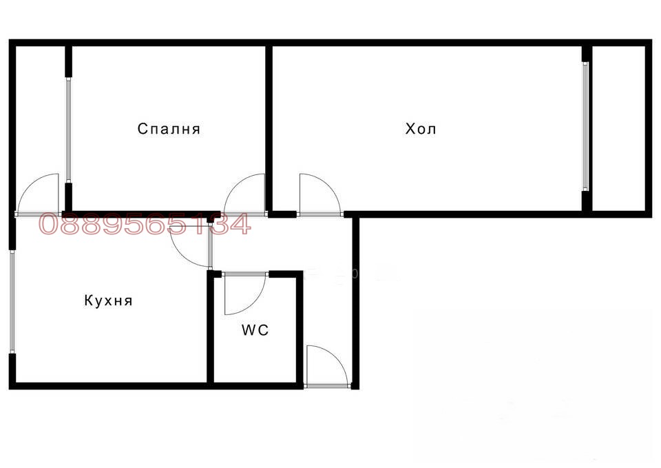 Продава 2-СТАЕН, гр. София, Младост 1А, снимка 14 - Апартаменти - 54548111