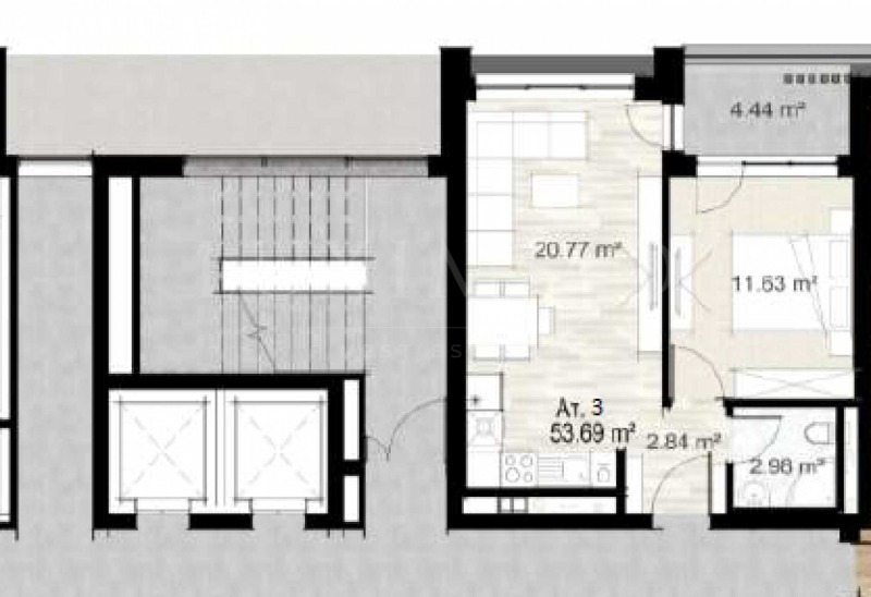 De vânzare  1 dormitor Sofia , Zona B-5 , 64 mp | 41996401 - imagine [12]