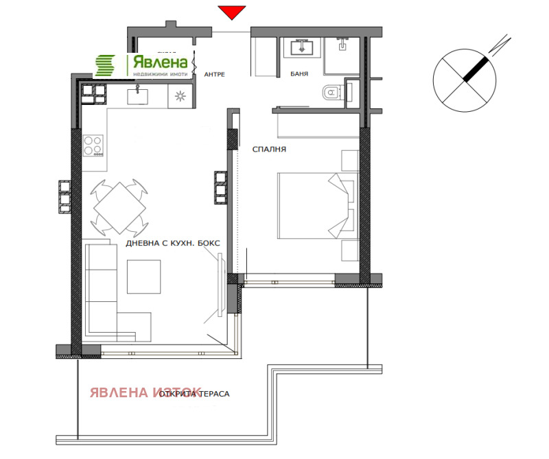 Продава 2-СТАЕН, гр. София, Павлово, снимка 10 - Апартаменти - 52651097