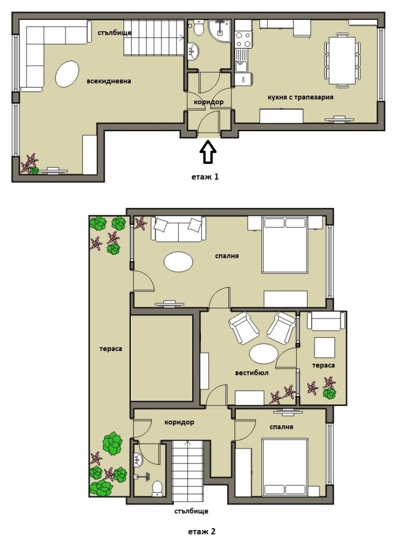 Продава МНОГОСТАЕН, гр. Варна, Зимно кино Тракия, снимка 8 - Aпартаменти - 48530878