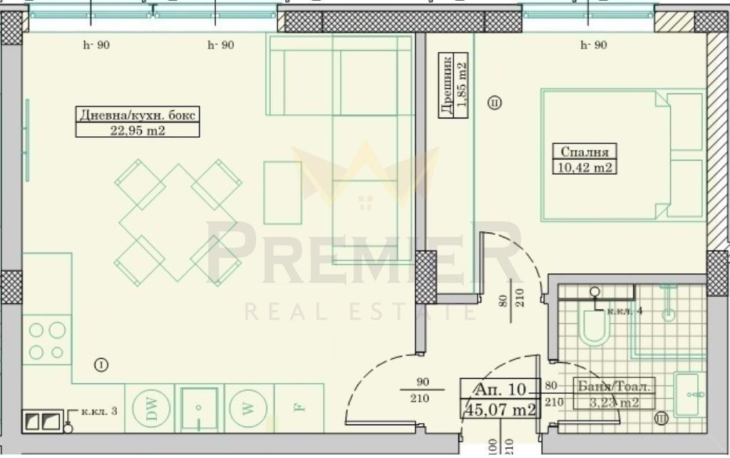 Продава 2-СТАЕН, гр. Варна, Възраждане 3, снимка 7 - Апартаменти - 55800820