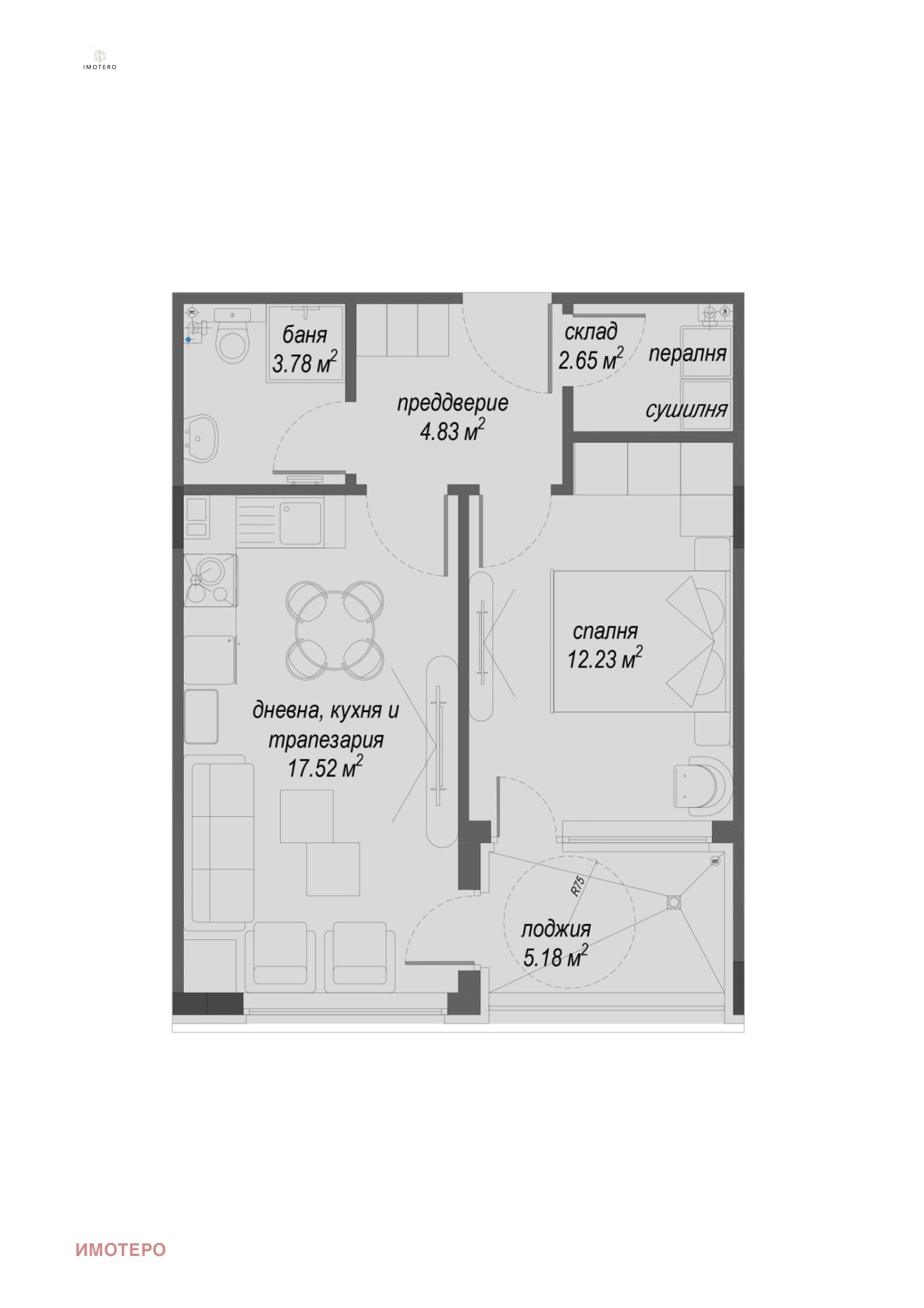 Продава 2-СТАЕН, гр. София, Студентски град, снимка 2 - Апартаменти - 56737282