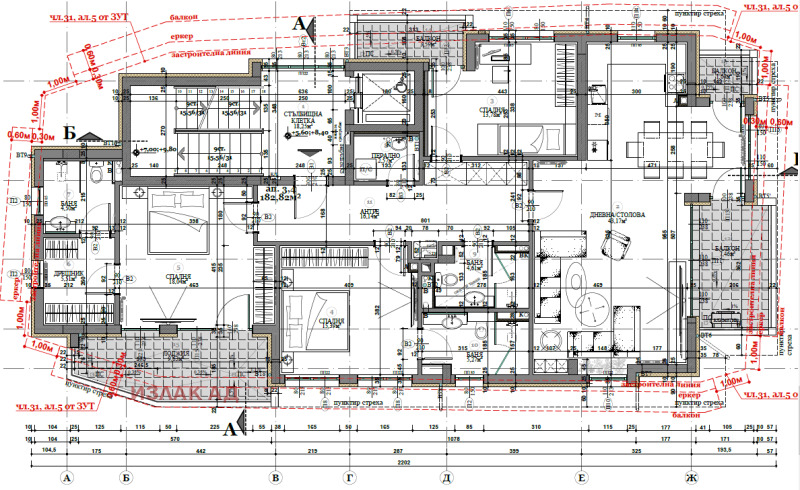 Zu verkaufen  3 Schlafzimmer Sofia , m-t Gardowa glawa , 217 qm | 74168876 - Bild [3]