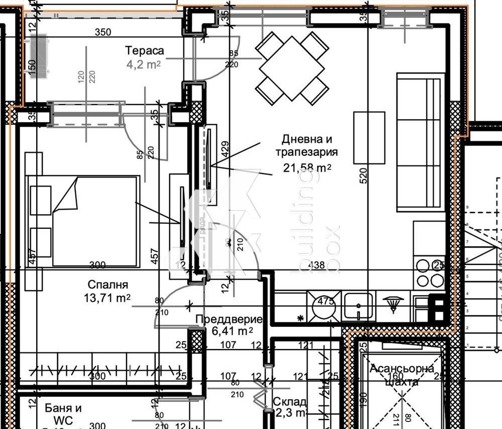 Продава 2-СТАЕН, гр. Пловдив, Остромила, снимка 9 - Апартаменти - 53858132
