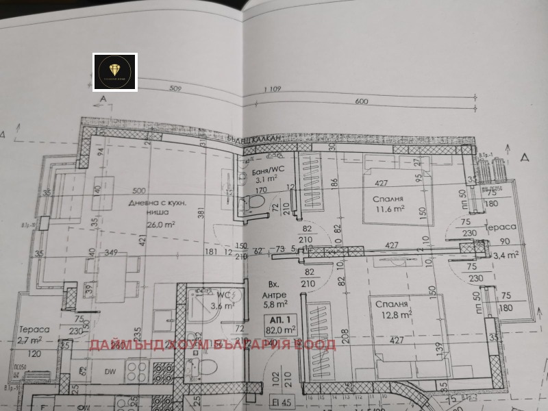 Te koop  2 slaapkamers Plovdiv , Karsjijaka , 97 m² | 10681435 - afbeelding [2]