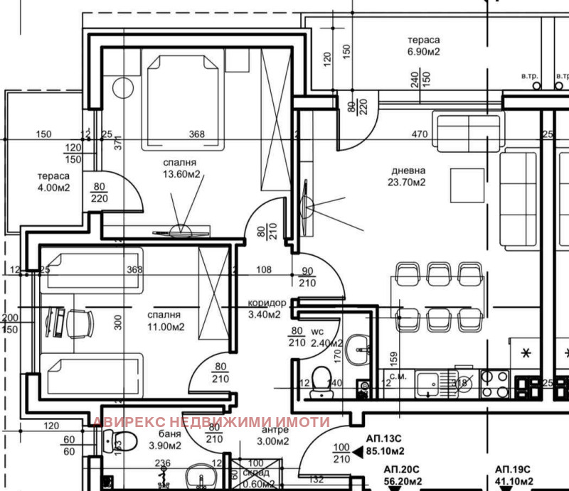 Продава 3-СТАЕН, град Пловдив, Беломорски • 108700 € / 212598.72 лв. • 19980647 1