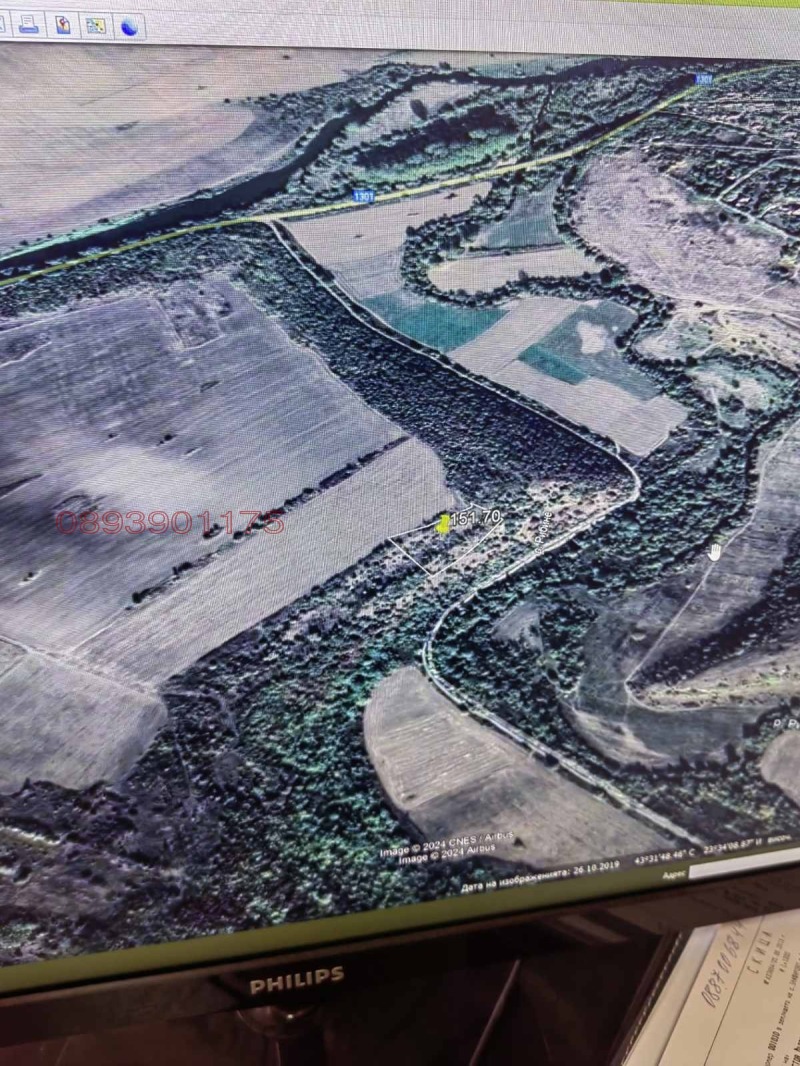 Продава ЗЕМЕДЕЛСКА ЗЕМЯ, с. Лехчево, област Монтана, снимка 2 - Земеделска земя - 52779179