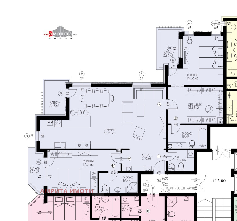 Продава 3-СТАЕН, гр. София, Драгалевци, снимка 2 - Апартаменти - 54339402