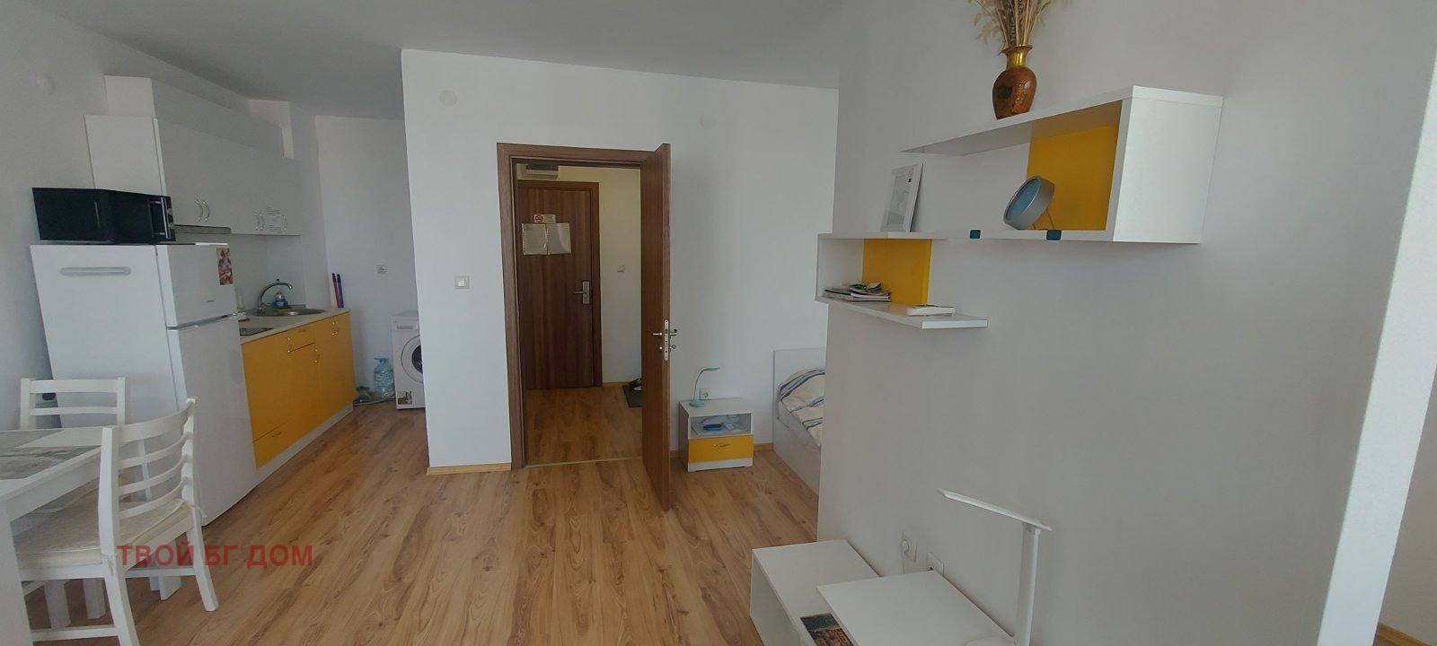 Продава 1-СТАЕН, гр. Ахелой, област Бургас, снимка 3 - Апартаменти - 55582864