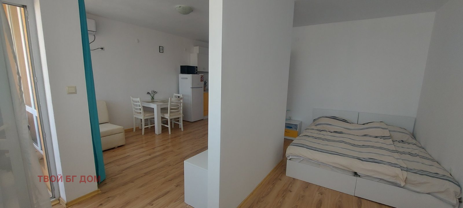 Продава 1-СТАЕН, гр. Ахелой, област Бургас, снимка 6 - Апартаменти - 55582864