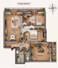 Продава  4-стаен град София , Яворов , 90 кв.м | 14876940 - изображение [2]