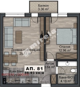 1 dormitorio Ovcha kupel 2, Sofia 1