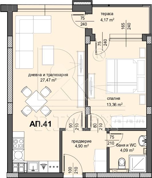 Продава 2-СТАЕН, гр. Пловдив, Център, снимка 6 - Aпартаменти - 46848109