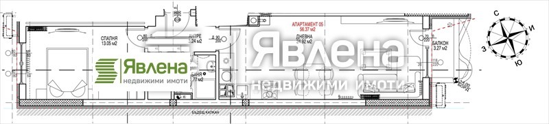 Te koop  1 slaapkamer Sofia , Vitosja , 67 m² | 68820978 - afbeelding [3]