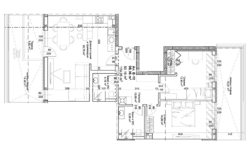 Продава  3-стаен град Пловдив , Христо Смирненски , 117 кв.м | 65352222