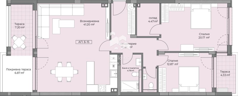 Продава 3-СТАЕН, гр. Пловдив, Остромила, снимка 7 - Aпартаменти - 49004280