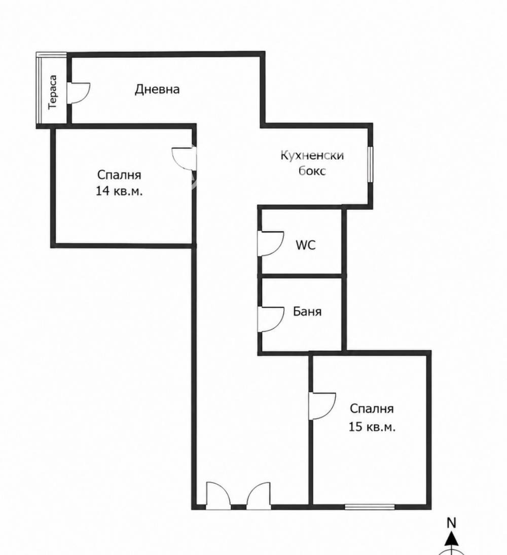 Продава 3-СТАЕН, гр. София, Манастирски ливади, снимка 4 - Апартаменти - 55258387