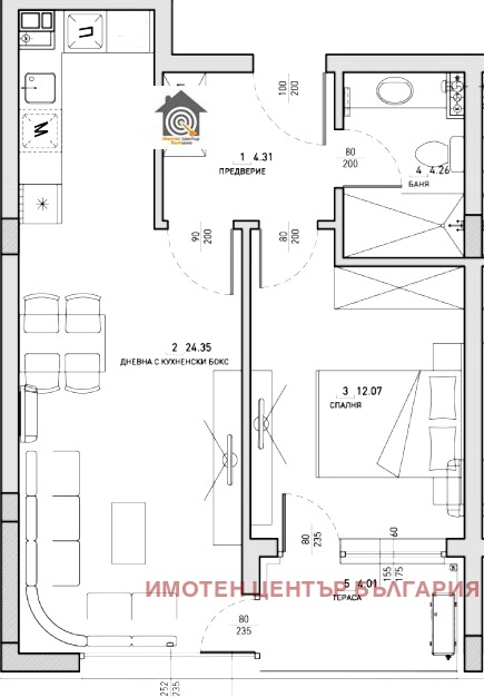 Продава 2-СТАЕН, гр. София, Малинова долина, снимка 2 - Апартаменти - 56214233